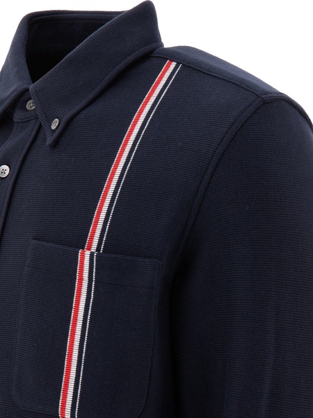 Thom Browne Double Face Knit Overshirt