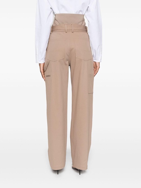 Alaia Cotton Cargo Trousers