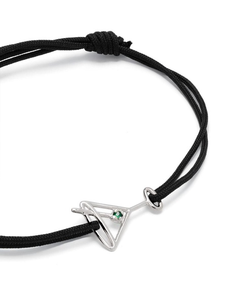 Aliita Cord Bracelet Martini Esmeralda