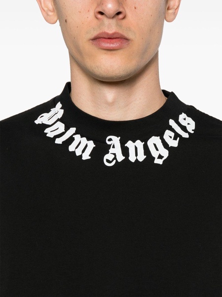 Palm Angels Logo Cotton T Shirt