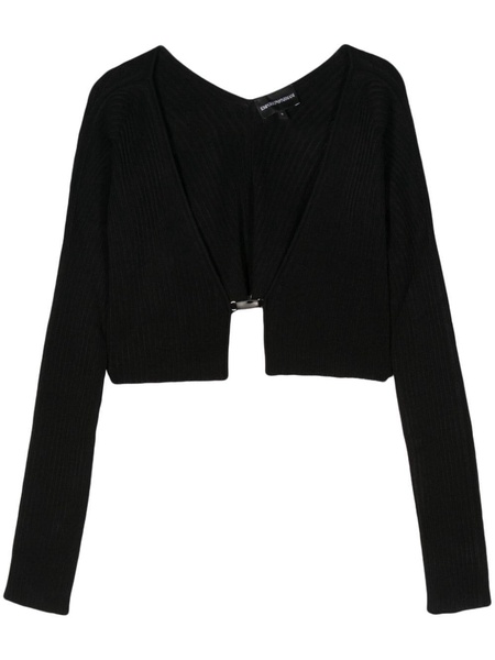 Emporio Armani Cropped Cardigan