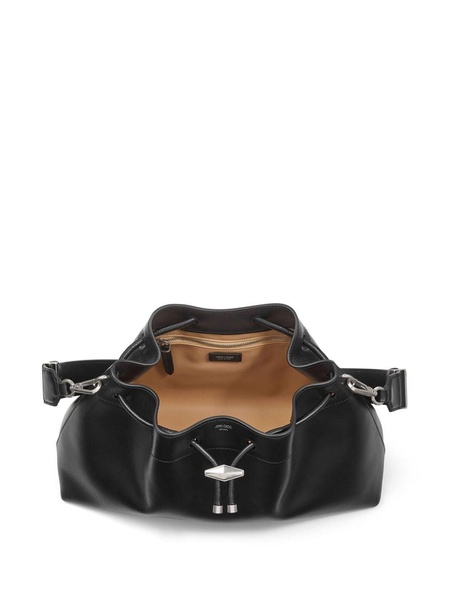 Jimmy Choo Bon Bon Leather Bucket Bag