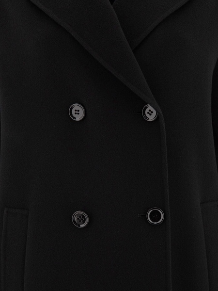 Max Mara S "Capi" Wool Coat With Buttons