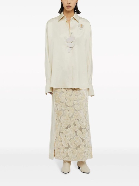 Jil Sander Silk And Viscose Shirt