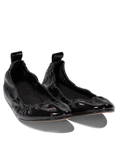 Patent Leather Ballet Flats Ballerinas Black