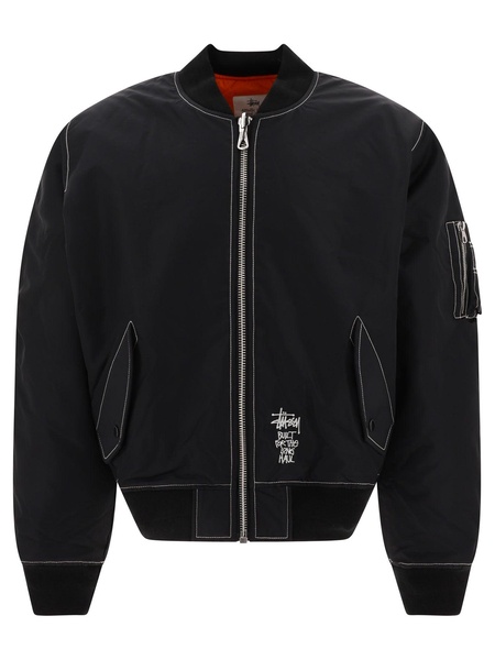 Stüssy "Built" Reversible Bomber Jacket