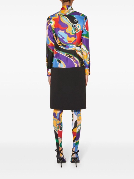 Pucci Printed Silk Shirt