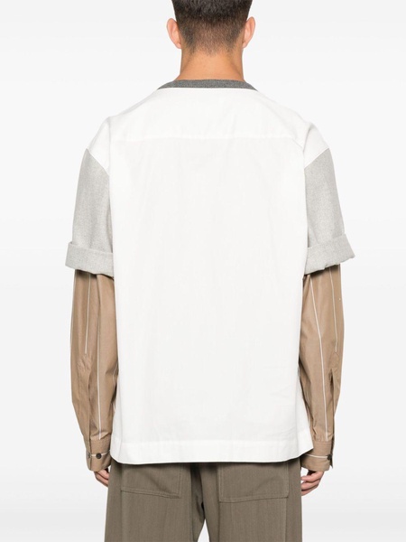 Dries Van Noten Paneled Design T Shirt