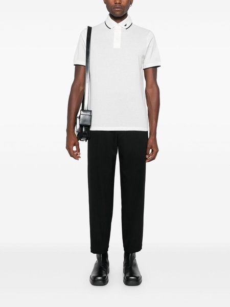 Emporio Armani Logo Cotton Polo Shirt