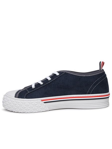 Thom Browne Light Blue Corduroy Sneaker