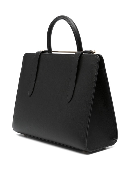 Strathberry Midi Tote (Re) Leather Black