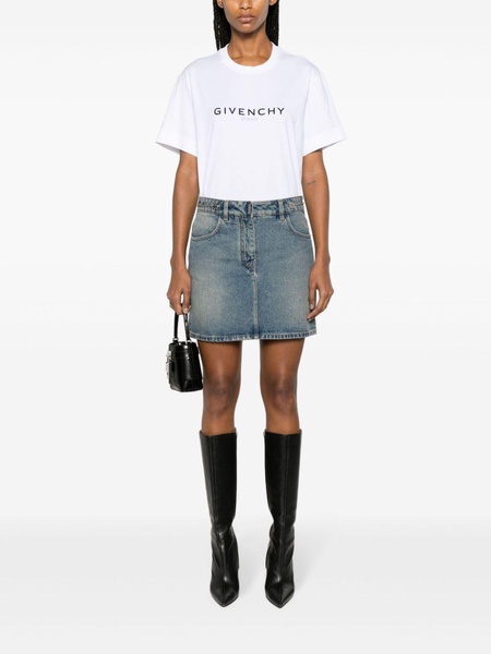 Givenchy Logo Cotton T Shirt