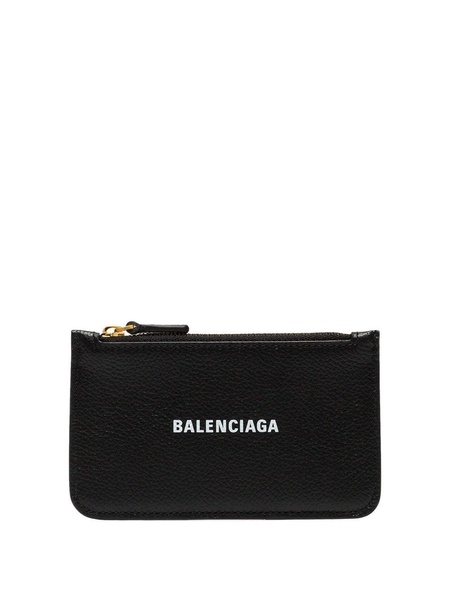 black Everyday leather card holder