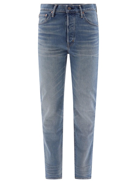 Tom Ford Mid-Rise Slim-Cut Jeans