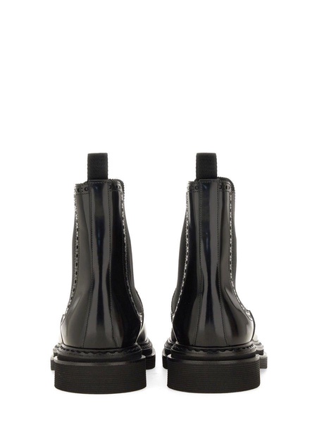 Dolce & Gabbana Brushed Leather Boot