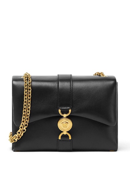 Black Kleio lambskin crossbody bag