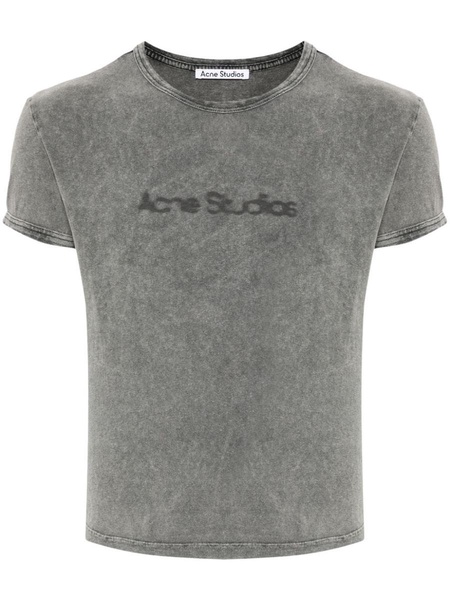 Acne Studios Logo Cotton T Shirt