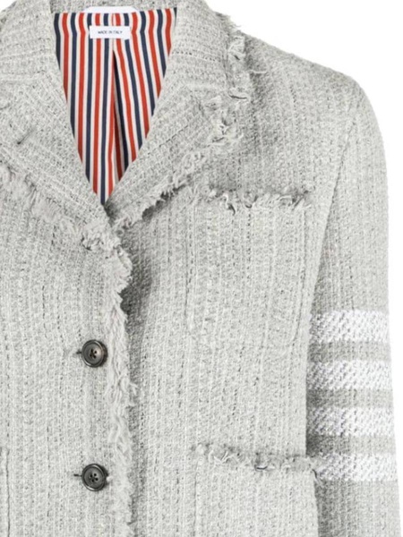 4 Bar-stripe tweed jacket