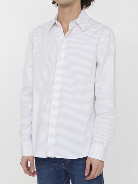 Pinstriped Cotton Shirt