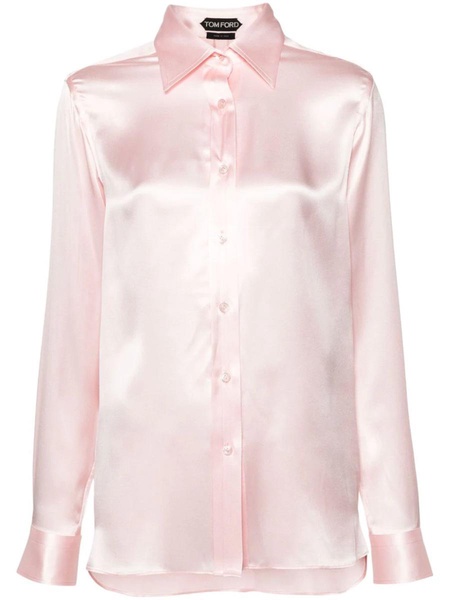 silk satin shirt