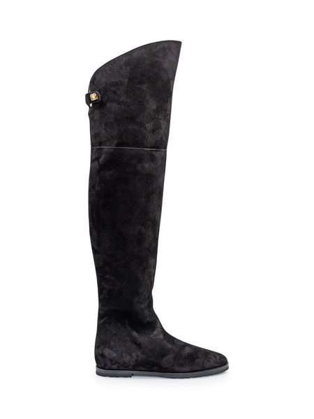 Skorpios Stefania Suede Leather Boots