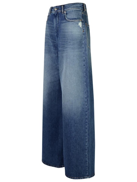 Sportmax 'Procida' Blue Cotton Jeans