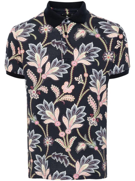 Etro Polo Shirt With Paisley Print