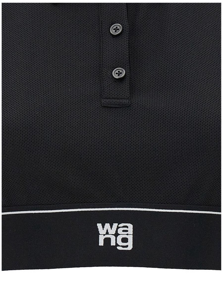 T By Alexander Wang 'Cheerleader Top' Polo Shirt