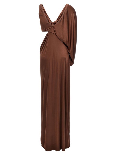 Atlein Draped Dress