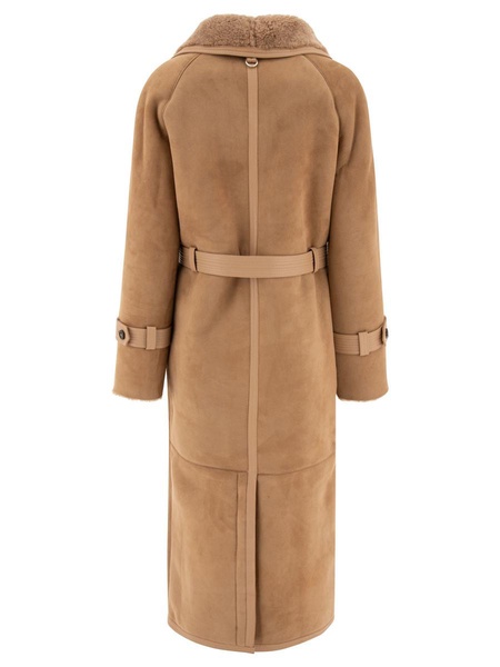 Saks Potts "Alexa" Trenchcoat-Style Coat