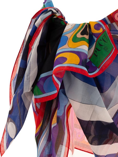 Emilio Pucci Orchidee Print Pareo