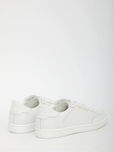 Saint Laurent Court Classic Sl/10 Leather Sneakers