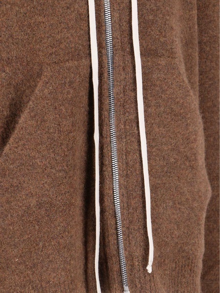 Rick Owens 'Zipped Hoodie Long' Hooded Cardigan