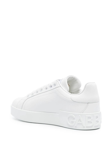 Dolce & Gabbana Portofino Leather Sneakers