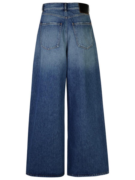 Sportmax 'Procida' Blue Cotton Jeans