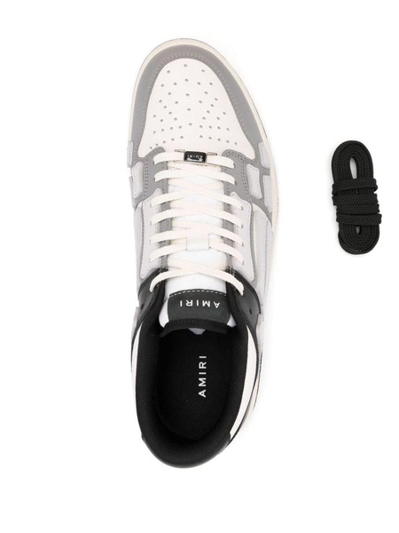 Skell calf leather sneakers with skeleton inserts