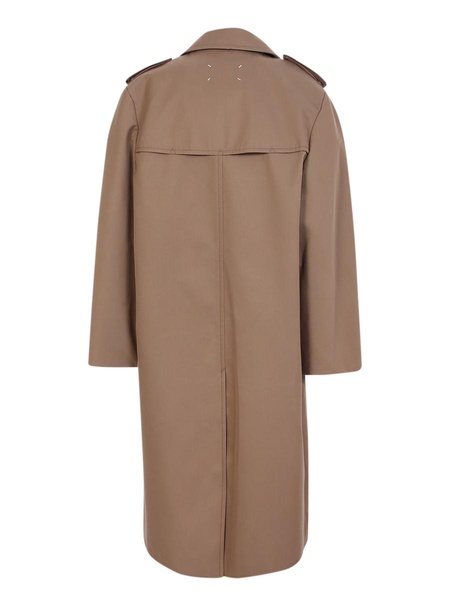 Maison Margiela Belted-Waist Trench Coat