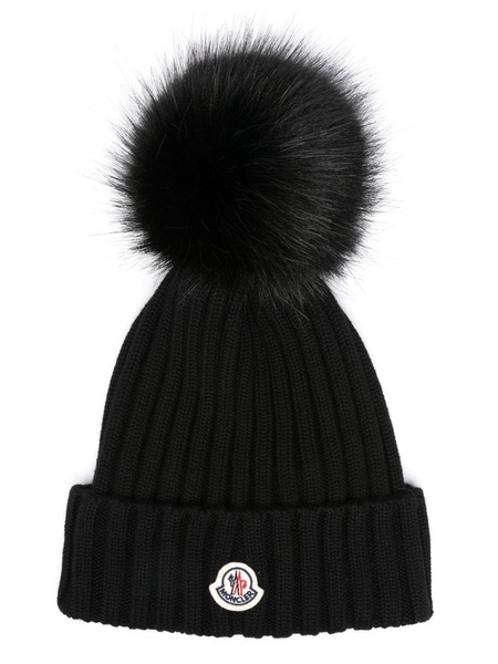 Moncler Pompom Wool Beanie