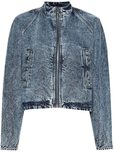 Alaïa Round Denim Jacket