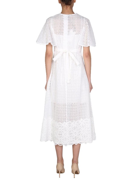 Anna Molinari Embroidered Dress