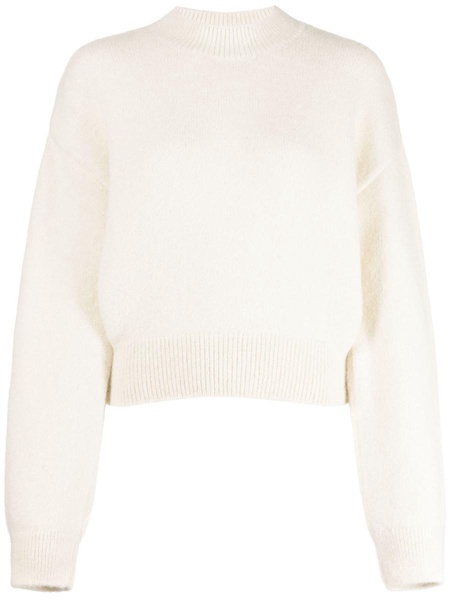 La Maille Jacquemus logo-intarsia jumper