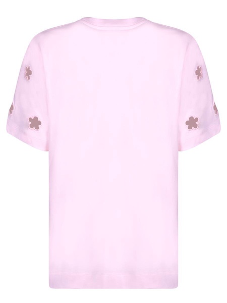 Floral Cut-out T-shirt