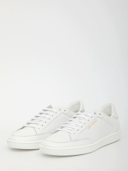 Saint Laurent Court Classic Sl/10 Leather Sneakers