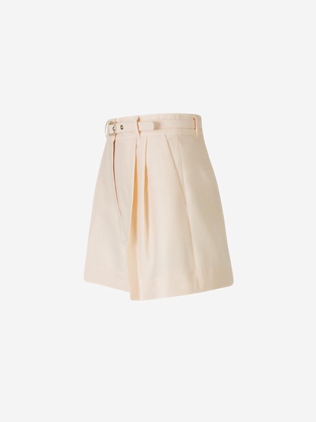 Zimmermann Wool Belt Bermudas