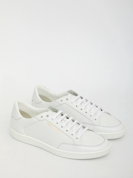 Saint Laurent Court Classic Sl/10 Leather Sneakers