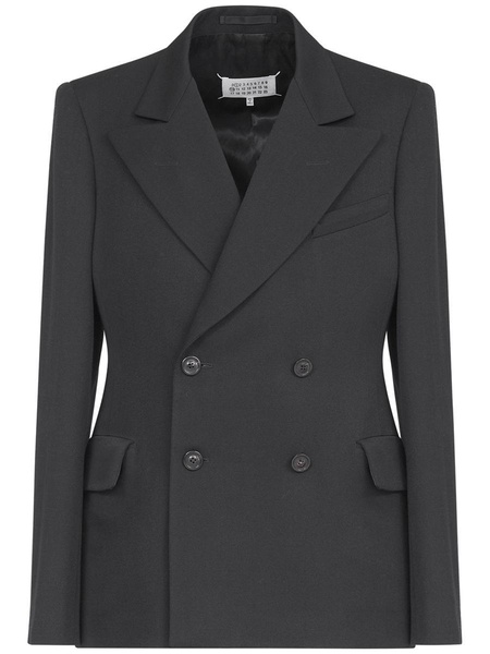 Maison Margiela Four-Stitch Wool Blazer