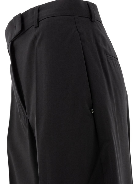 Sportmax Oversize Trousers In Stretch Wool