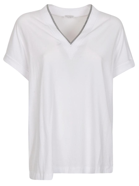 Brunello Cucinelli T-Shirts And Polos White