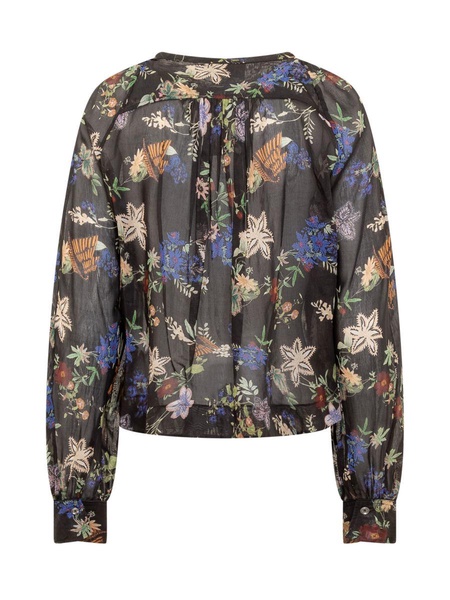 Forte Forte Floral Printed Crewneck Blouse