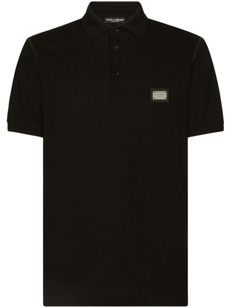 Dolce & Gabbana Logo Cotton Polo Shirt